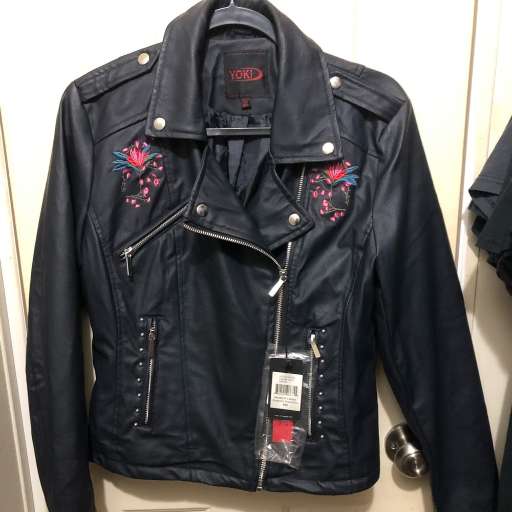 Pleather jacket